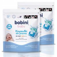 Bobini Baby гипоаллергенные капсулы для стирки для детей и младенцев 48 шт