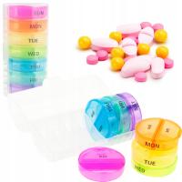 КОНТЕЙНЕР ДЛЯ ЛЕКАРСТВ, КОРОБКА ДЛЯ ТАБЛЕТОК, ОРГАНАЙЗЕР, 7 ДНЕЙ, НЕДЕЛЯ, ДЕНЬ, НОЧЬ