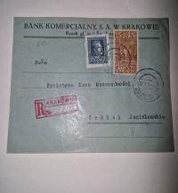 Bank Komercjalny Kraków Kasa Oszczędności Gródek Jagielloński 22.I.1929 r