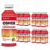 24x OSHEE Vitamin Lemonade truskawka 555 ml