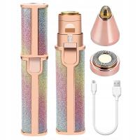 Depilator Flawless Brows Precyzyjny Uniwersalny Trymer USB do Brwi i Twarzy