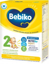 Bebiko Nutriflor Expert 2 Следующее молоко для детей старше 6 месяцев. 600 г
