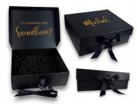 Подарочная коробка вы станете свидетелем запрос черный подарок свидетелю