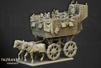 Highlands Miniatures Wittemberg War Wagon, Wagon