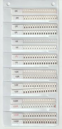[800шт] SMD резистор комплект 0r - 1M размер 0402, 0603, 0805, 1206