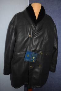 * V * KOŻUSZEK WŁOSKI SKÓRZANY NOWY VINTAGE_XXL