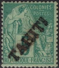 kol.franc.Tahiti 5 c.czysty *