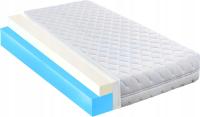 Materac 90x180 visco memory 6cm elastyczny h1 21cm termoplastyczny pianka