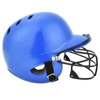Sportowy kask do odbijania baseballu Sprzęt ochronny z maską dla 3P