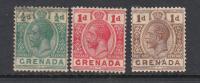 kol. ang. GRENADA zbiorek 3 zn. JERZY V z 1913/1921