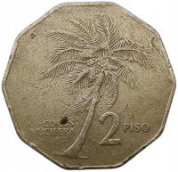 FILIPINY 2 PISO 1985 BONIFACIO - PALMA 6G1