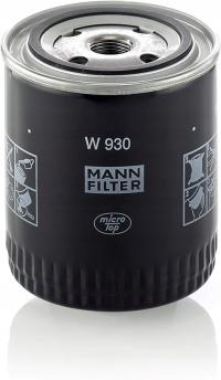 MANN-FILTER Filtr oleju W 930 - do samochodów osobowych