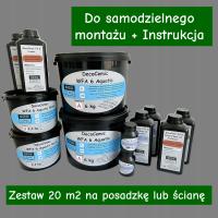 Mikrocement DecoCemic zestaw 20m2 na posadzki podłoga lub ściany PRODUCENT