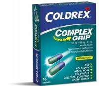 Coldrex Complex Grip lek na kaszel i zatoki przeziębienie 16 kapsułek