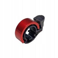 DZWONEK ROWEROWY RING GŁOŚNY UNIWERSALNY NA KIEROWNICE 22-23 MM CZERWONY