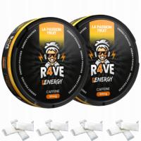 Woreczki Kofeinowe R4VE Energy 50mg Caffeine La Passion Fruit