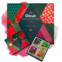 Świąteczny Zestaw Herbat Na Prezent DILMAH Tea Gift Box 4x10 kopert