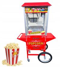 Stoisko Maszyna do popcornu Wózek SZYBKA PORCJA PODŚWIETLENIE FESTYN