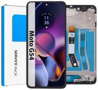 Wyświetlacz do Motorola Moto G54 LTE / 5G (XT2343) LCD ekran ramka Oryginał