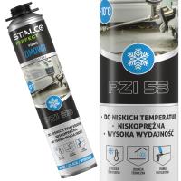 Универсальный эффективный пистолет монтажная пена STALCO 750ml зима