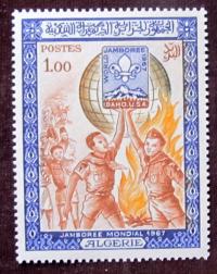 FL2654 ALGIERIA skauting Mi 490 czysty