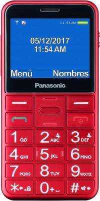Мобильный телефон Panasonic KX-TU155 2 ГБ / - красный