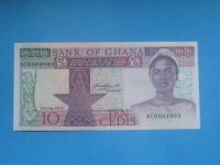 Ghana Banknot 10 Cedis Rzadszy rocznik 1979 UNC P-20