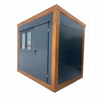 Kontener z płyt warstwowych 3x2 m, Pawilon mobilny, Stróżówka