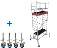 Rusztowanie KRAUSE ClimTec 5m + koła 150mm