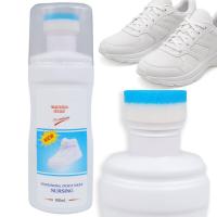 CZYŚCIK WYBIELACZ DO BIAŁYCH BUTÓW OBUWIA PODESZWY Z GĄBKĄ RENOWATOR KOLORU