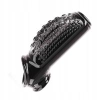 MOCNO POGRUBIAJĄCA NAKŁADKA NA PENISA Z WYPUSTKAMI - CZARNA