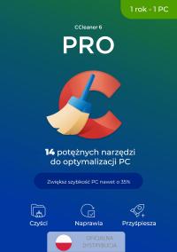 Piriform CCleaner Professional 1PC / 1Rok PRO