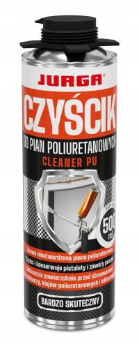 Czyścik do nieutwardzonych pian poliuretanowych Cleaner PU 0,5 L JURGA