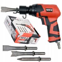 YATO МОЛОТОК ПНЕВМАТИЧЕСКИЙ УДАР НОЖНИЦЫ КОМПОЗИТНЫЙ 4 НАКОНЕЧНИКА ДЛЯ РЖАВЧИНЫ ПЕСКОСТРУЙНЫЙ СТАНОК