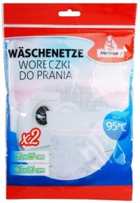 Woreczki do prania Metrox 415167 białe 2 sztuki