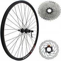 ВЕЛОСИПЕДНОЕ КОЛЕСО 28 29 ДЮЙМОВ ЗАДНЯЯ КАССЕТА SHIMANO RZ ДИСК CENTERLOCK ДИСК