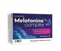 Melatonina Complex 24 pastylki miękkie do ssania MBM