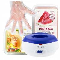 Parafina Na Dłonie 2 szt. + Rękawiczki Foliowe + Parafiniarka Zestaw