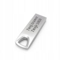 Pendrive metalowy mini ELEGANCE 4 GB USB 2.0 + grawer LOGO GADŻET FIRMOWY