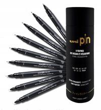 UNI PIN набор для рисования-200-9 штук различной толщины