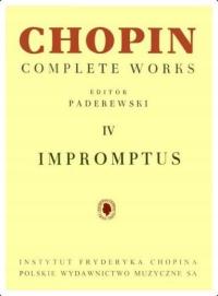 CHOPIN. COMPLETE WORKS. IMPROMPTUS - FRYDERYK CHOPIN