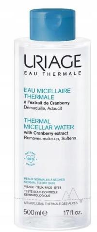 WODA MICELARNA DO DEMAKIJAŻU Z ŻURAWINĄ URIAGE 500ML