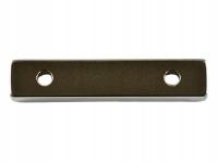 1x magnes neodymowy płytkowy 40x20x10 z dwoma otworami 8/4