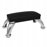 Podpórka pod dłoń manicure CZARNA gładka