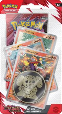 SKELEDIRGE FOIL PROMO +MONETA +karty booster Pokemon TCG PREMIUM ORYGINALNE