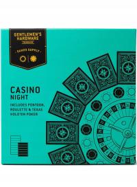 Zestaw do gry w ruletkę i pokera Gentlemen's Hardware Casino Night
