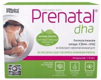 Prenatal DHA ciąża karmienie 30 kaps.