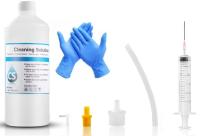 300 ml Płyn do udrażniania głowic HP CANON BROTHER EPSON + AKCESORIA