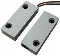 KONTAKTRON CZUJKA CZUJNIK MAGNETYCZNY NAWIERZCHNIOWY ALU ZEWNĘTRZNY NC / NO