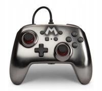 PowerA SWITCH Pad Przewodowy Super Mario Silver